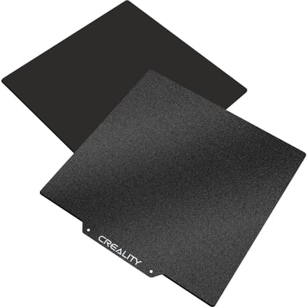 Creality 3D dubbelzijdige zwarte PEI-plaatkit 235x235mm met gestructureerde afwerking Sterke magnetische kracht gray