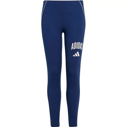 Adidas Train Essentials Collegiate Print Leggings Blauw 5-6 Years Meisje