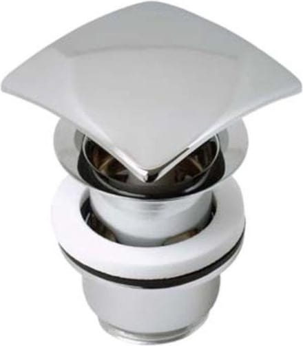 Plieger Design Afvoerplug - Met Overloop - Chroom