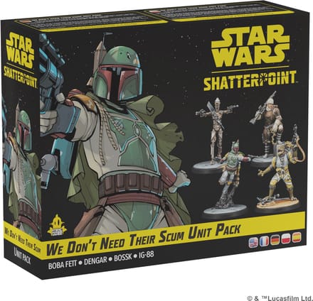 Star Wars Shatterpoint We Don't Need Their Scum - EN/FR/DE/PL/ES