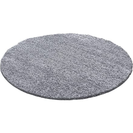 Muratap Basic rond shaggy vloerkleed licht hoogpolig- 200 cm rond