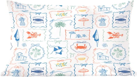 Sierkussens - Kussentjes Woonkamer - 50x30 cm - Zee - Sfeer - Strand - Multi