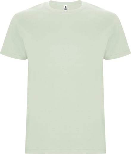 4 Pack T-shirts unisex met korte mouwen, 190 gram 'Stafford' Mist Green - S
