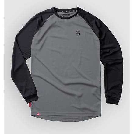 Loose Riders Ess. Black Long Sleeve Jersey grijs