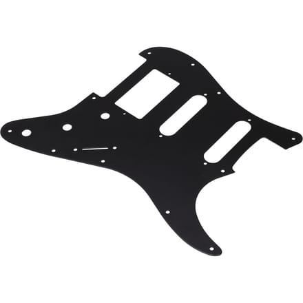 Plaque de protection pour guitare électrique en alliage d'aluminium, plaque de protection avant, accessoire pour instrument black