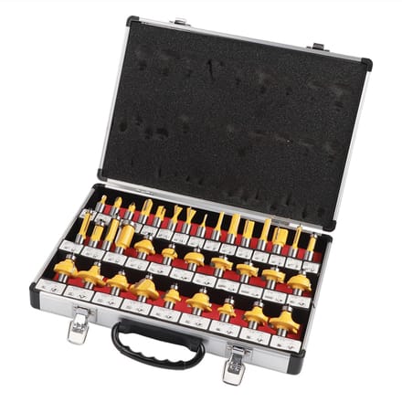 35 Stuks Houtbewerking Router Bits Trimmachine Gereedschap Hout Frezen Graveren Snijder