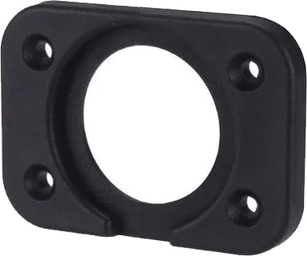 Montageplaat 1 Gat - Inbouw - Enkelvoudig - Geschikt voor USB stopcontact/Voltmeter