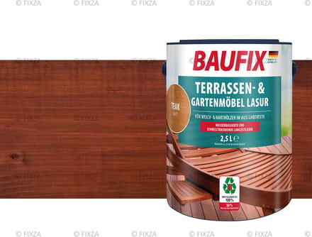 BAUFIX Terras en tuinmeubelbeits teak 2,5 Liter