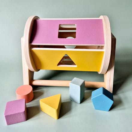 Rammelaartje - speelgoed - hout - peuter
