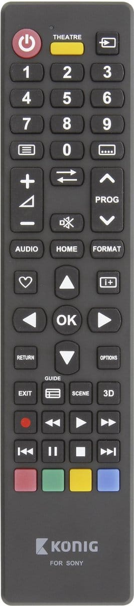 Konig afstandsbediening voor Sony TV's