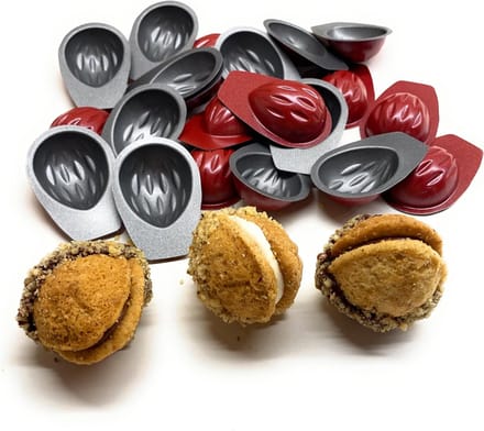 Set van 20 Mini Cakevormpjes in Diverse Vormen - Antiaanbak en Duurzaam