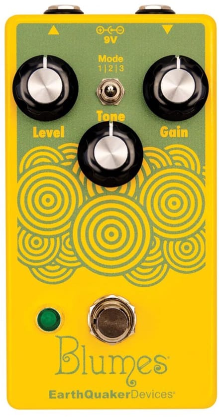 Earthquaker Devices Blumes - Bas overdrive - Geel