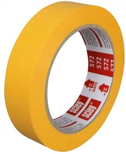 Schilders Professionele Afplaktape voor Precisiewerk 25 mm x 33m