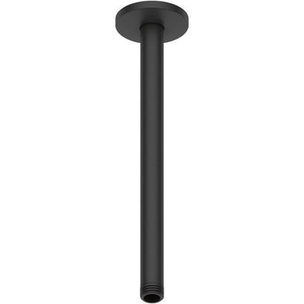 Duravit Douchearm 30 cm Plafondmontage Rond Metaal Zwart Mat – Regendouche Arm Universeel 1/2" Aansluiting