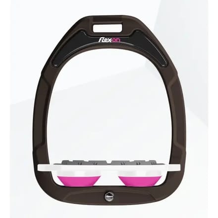 Plaatschaar met Grip Bruin/Wit/Roze Flex-On Green Composite