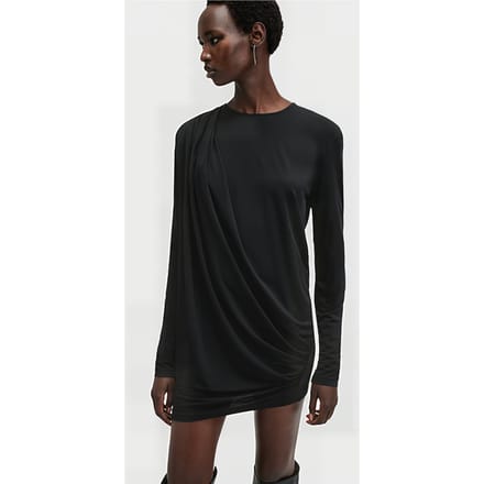 AllSaints Devin Dress Black Größe: 2 | Minikleider Outlet | Damen | Schwarz