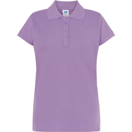 JHK Dames/Dames Regular Poloshirt (Lavendel)