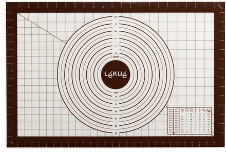 Lékué Deegmat - 60 x 40 cm - Siliconen - Anti-aanbak - White