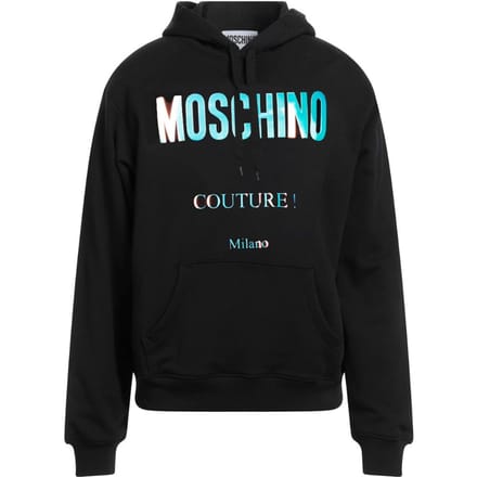 Moschino Bold Logo Zwarte Hoodie