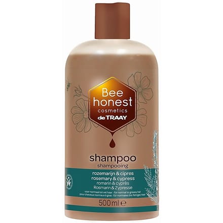 Bee Honest Shampoo Rozemarijn & Cipres 500ml vet