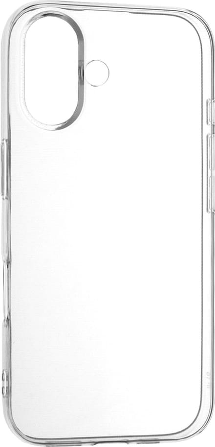 Hoesje geschikt voor Apple iPhone 16 - Techsuit Clear Silicone Back Cover - Transparant