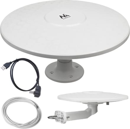 Maclean MCTV-947 - Antenne - TV ontvanger - De actieve multidirectionele antenne DVB-T2 HEVC -camper