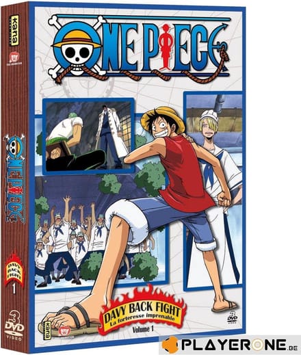 ONE PIECE DAVY BLACK FIGHT - Vol 1 (3DVD)