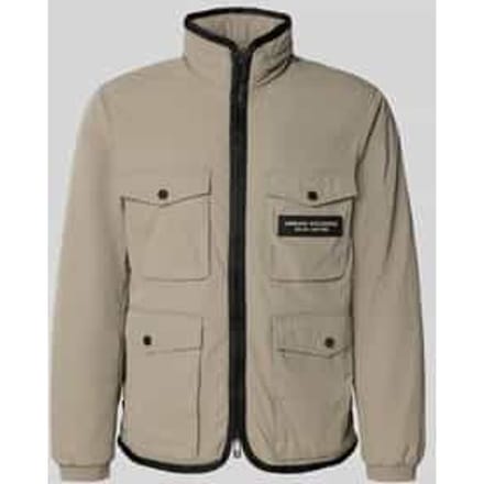 Regular fit jack met opgezette zakken model 'BLOUSON'