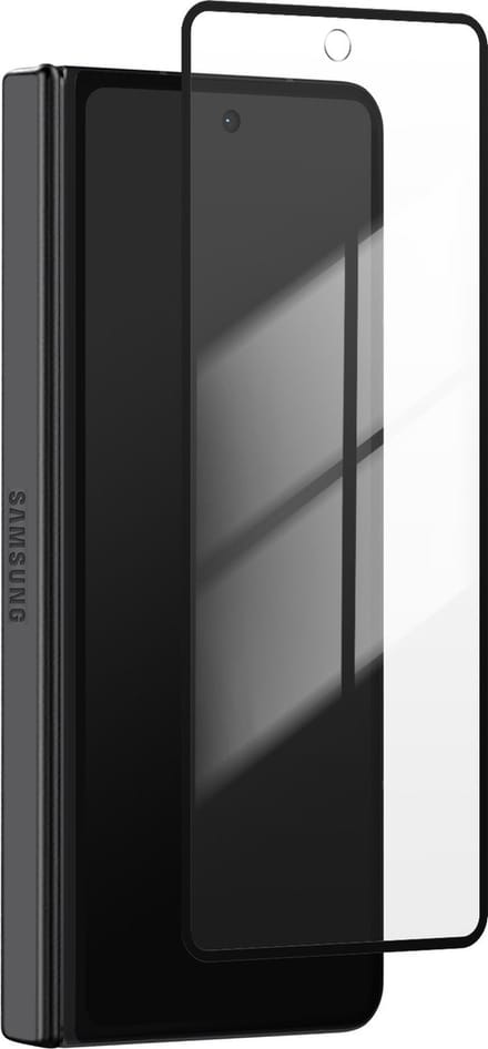 Force Screenprotector geschikt voor Samsung Galaxy Z Fold 4 - Tempered Glass 2.5D, Transparant