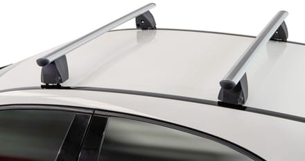 Dakdragers geschikt voor BMW 4 Serie Gran Coupé (G26) 2020-heden 4-deurs sedan Menabo Delta zilver
