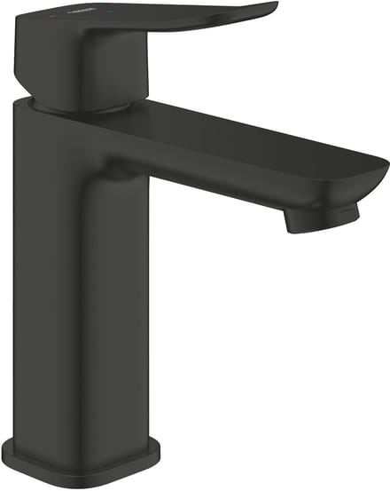 GROHE Dice Wastafelmengkraan - M-Size - Inclusief Push-Open Waste - Matte Black