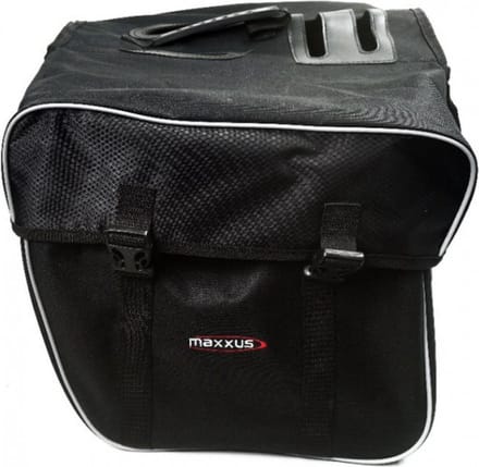 Dubbele Achtertas Bristol 36 L | Zwart | Maat: One Size