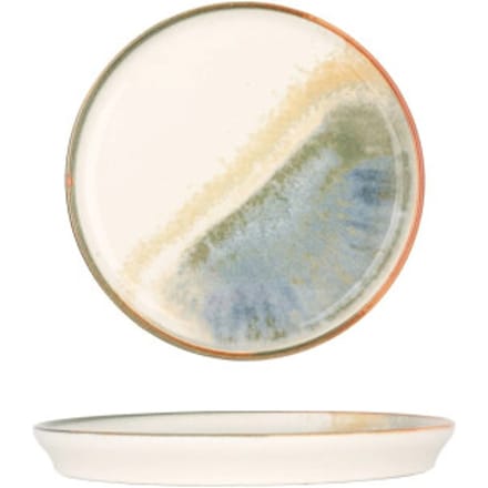 Bonna Dessertbord - Fium - Porselein - 16 cm - set van 6