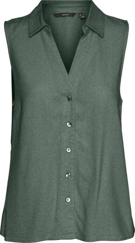 VERO MODA - VMMYMILO SL V-NECK SHIRT WVN GA BOO - Dames - Blouses