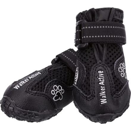 Trixie Walker Active - Hondenschoentjes - XS - Zwart - 2 st