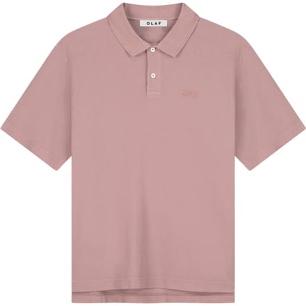 Olaf Signature Pique Polo Polos Oud Rose M240111