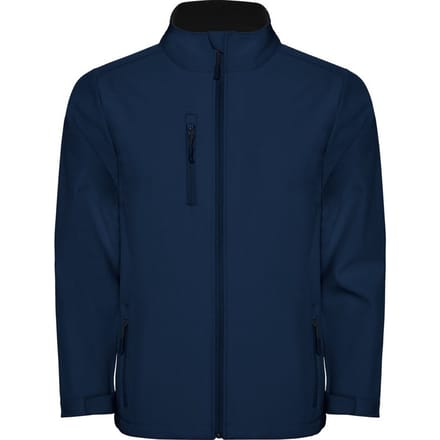 Roly Heren Nebraska Soft Shell Jas (Marineblauw)