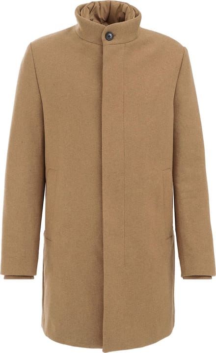 We Fashion Coat Light Brown Größe: S | Einreihige Mäntel Outlet | Herren | Braun