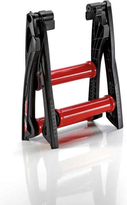 Roller Trainer - Fiets Trainer - Binnen Fietsen - Compact Ontwerp - 69 x 38 x 30.5 cm - Zwart Rood