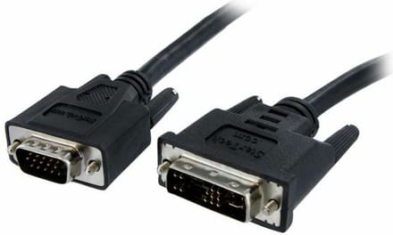 StarTech DVI-naar-VGA-beeldschermkabel M/M - DVI-naar-VGA (15-pins) 2 m