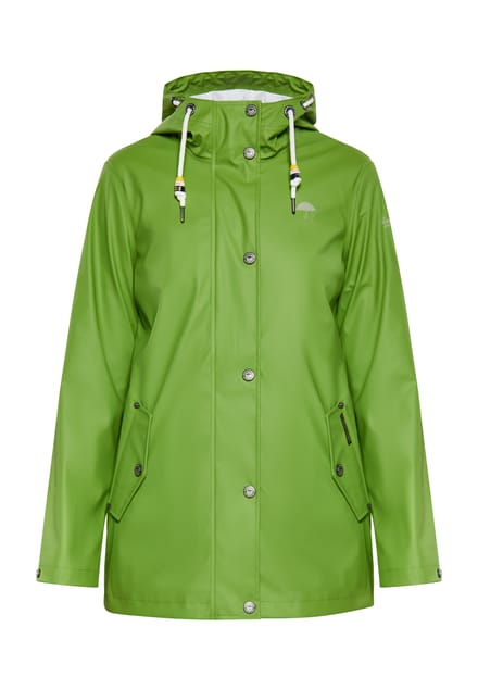 Schmuddelwedda Regenjas Dames lichtgroen