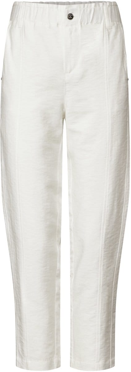 Street one - Dames broek - Maat 38 - Vrouwen - wit - katoen