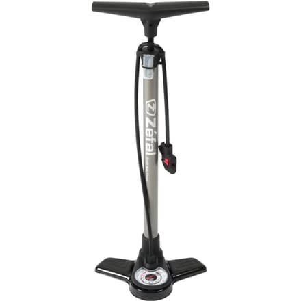 Zefal Vloerpomp – Profil Max FP20 – Manometer – Alluminium – Wit/Grijs