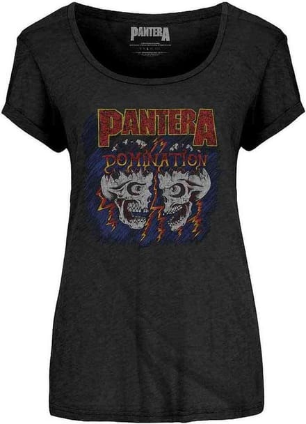 Pantera - Domination Dames Tshirt - S - Zwart