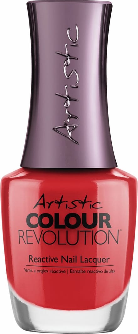 Artistic Nail Design Colour Revolution ' Forbidden Fruit ' ( Helder Rood Crème )