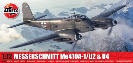 Airfix Modelbouwpakket Militaire voertuigen - 04066 Messerschmitt Me410A-1/U2 and U4 Plastic - 1:72 - Modelbouw