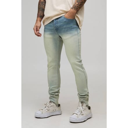 Skinny Stretch Fit gewassen jeans | Stonewash | Size 30R