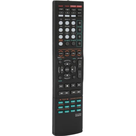 Afstandsbediening Vervanging voor Yamaha RAV284 WN05820EX RXV363 RXV363B RXV365 black