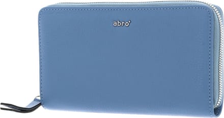 abro Portemonnee Leather Dalia Long Wallet Dreamblue Blauw