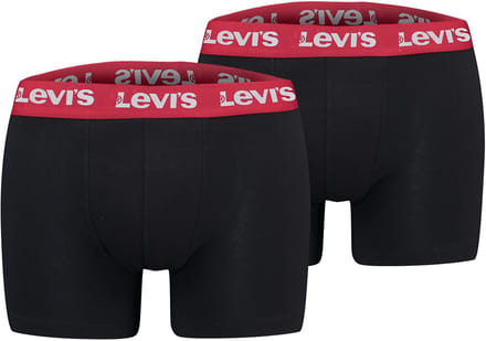 Levi's - Basic Boxer 2-pack - 701236091 - 006 Black Red